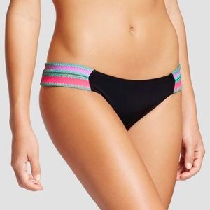 Shade & Shore Crochet Swimsuit Bikini Bottoms Sz M